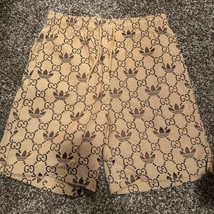 Gucci X Adidas Collab Shorts